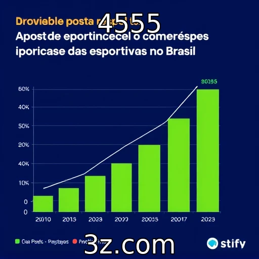 4555 : O crescimento das apostas esportivas no Brasil em 2023